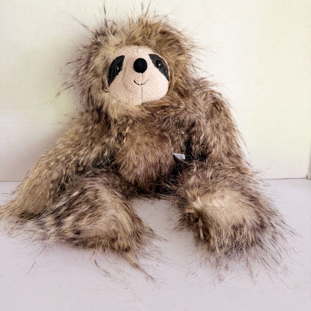 Jellycat London, Cyril the Sloth 16" Stuffed Animal Shaggy Floppy CY2SL Retired
